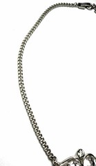 Givenchy Signed Rhinestone Silver Tone Necklace 16” – 19”
