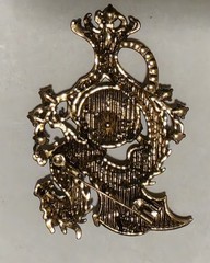 Patriotic Dragon Brooch American Flag Rhinestone Pin Red Blue Gold Tone Vintage