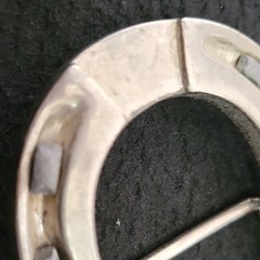 Vintage Silver Tone Horseshoe Brooch Pin, Luck Theme, Unisex Adults