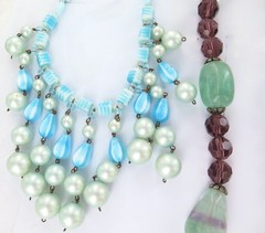 Exceptionally Good Lot Quality Estate Costume Necklaces. Great Resale Potential.