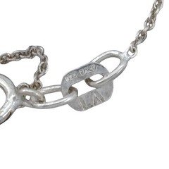 Vintage Sterling Silver 925 Rose Gold Geometric Pendant Necklace Size 16″-18″