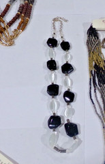 Vintage Mixed Lot of 5 BEADED NECKLACES as pictured