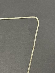 20″ Vintage Sterling Silver Coral Pendant 6 Grams G22