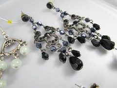 Retro Varying Dangling Chandlier Styles LOT of 6 Post Pierced Earrings 194R