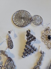 Miscellaneous Vintage Small/Mini Craft Jewelry Lot-Unique Items Charms