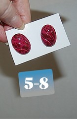 Vintage Retro Ear Rings, 1970s, 1980s 1990s, GROUP 5, priced per or the lot