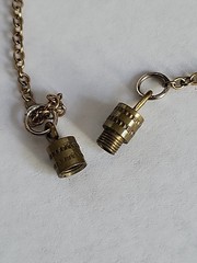 Vintage 20k Natural Gold Placer Nuggets in Gold Filled Display Charm Pendant 2g