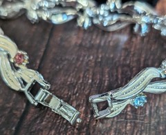 Vintage Arthur Pepper Mode-Art Art Exquisite Rhinestone Bracelet