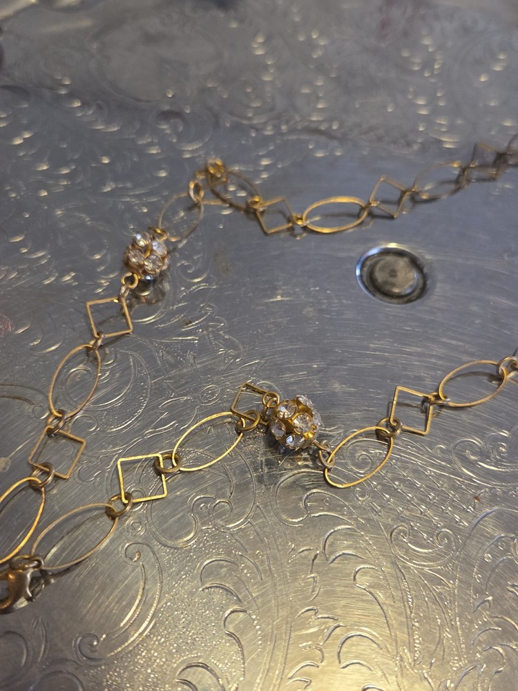 vintage eyeglass necklace chain