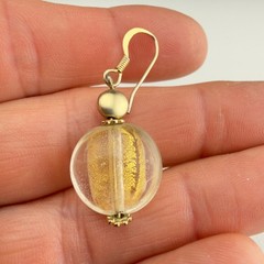 Vintage Pierced Earring Lot Gold Tone Enamel Hoop Drop Stud Dangle