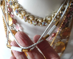 Costume Jewelry Lot Many Signed Kenneth J Lane Trifari Marvella Nina Ricci +