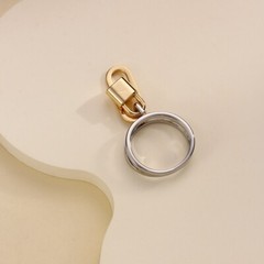Sally’s Quality 100% Copper Scarf Ring Lock Buckles Brooch For Silk Scarves