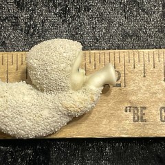 Vintage Department 56 Snow Baby with Horn Statement Brooch Pin 1 3/4″ Long