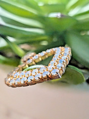 RHINESTONE OPEN HEART Pin Brooch Convertible Pendant Flat Slide Bail Vintage