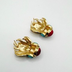 Kovonchy Signed Jellyfish Studs Earrings