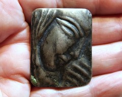 1940’s-1950’s Old Jo Michels Hand Wrought Sterling Silver Arts & Crafts Brooch