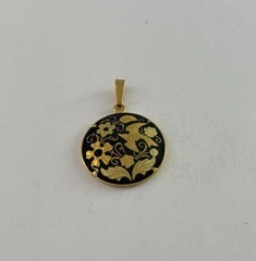 Vintage Spanish Damascene style jewelry set