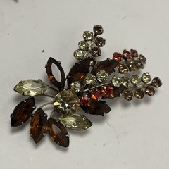 Vintage Lot Brooches/Pins Pewter Tona + More Mixed Lot Of 9