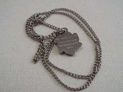 2015 Magnificent Mile Chicago Women’s Half Marathon & 5K Pendant Necklace (F31)