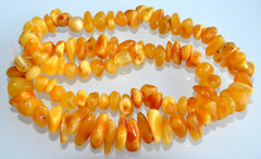 33gr RUSSIAN SOVIET BALTIC AMBER BEAD NECKLACE 琥珀 BRACELET STONE PENDANT EARRING