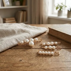 14 Style Clothing Waist Fix Clips Faux Pearl Decorative Safety Pins