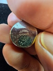 Hoffman Sterling Bracelet w 7 charm Statue liberty NY worlds fair washington DC