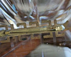 antique :* HAND-MADE NAME PIN “J E S S I E” *: c-clasp L@@K!!