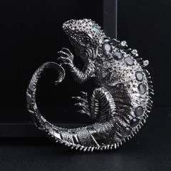 Fashion Personality Creativity Lizards Chameleons Gift Collar Decor Corsage
