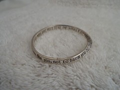 I The Lord Know the Plans I Have For You… Bangle Bracelet (J21)