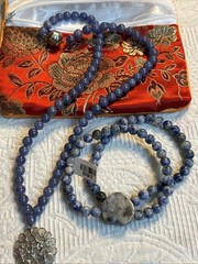 4 JTV 925 2 Gemstone Necklaces, Earrings, and Bracelet #JDL2