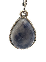 Nine West Vintage America Earrings Dangle Pierced Sodalite Leverback 1.25″ Blue