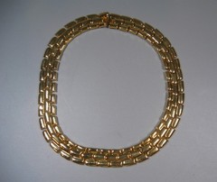 Vintage Jewelry Set Necklace Earrings And Bracelet