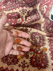 Aunt Elza’s Baltic Amber Necklace Magnificent Magical Fortune Teller Heirloom