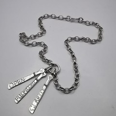 Vintage Beautiful Jewelry Chain 925 Sterling Silver Signed Handmade 29,85g