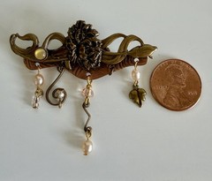 Three Silver Forest Vintage Flower Brooches / Pins- Late 80s/ Early 90s Rare