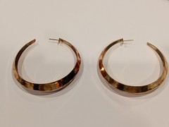 VINTAGE – Gold Toned Earrings, Scarf pins, Danglers and more (10 pieces)