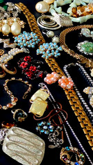 Huge Estate Jewelry Lot 150+ Pc 6.5+ Lb All Wearable Antique to Now Many Signed