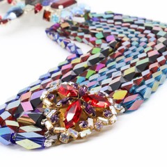 Hanna Bernhard, Haute Couture, L’OFFICIEL FEATURED, Decorative Cross Necklace