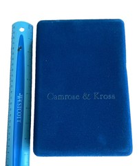 Camrose & Kross Jacqueline Kennedy Triple-Strand Faux Pearl Necklace Box & COA