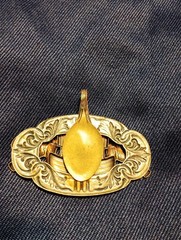 Vintage Home Made Ark Pendant For Necklace With 2 Elephants And The Ark