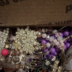Vintage to Now Jewelry Lot, All Wearable Untested. No Broken. Box A8