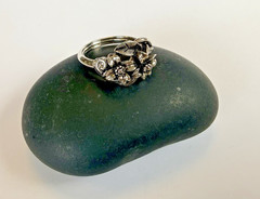Vintage Avon Ring Lot of 6 from the 70’s 80’s Various Adjustable Sizes see photo
