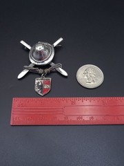 Vintage Garmisch Germany Ski Brooch Pin Lot Olympic Neuschwanstein 4pc