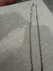 Vintage Signed Ola Eriacho Zuni Sterling Silver Necklace