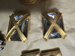 Lot Of 20 Retro Clip On Earrings with assorted Metals And Styles
