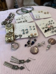 Mixed Lot Jewelry… Earrings … Bracelets