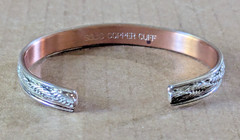 Vintage Solid Copper Cuff Bracelet