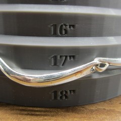 Vintage Cookie Lee Necklace Curved Collar Modern Minimalist Silver Tone 17 Inch