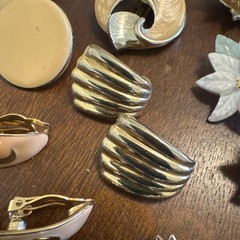 Lot of 16 Pair of a Variety of Clipon Earrings