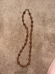 Sunstone Vintage Art Deco Necklace